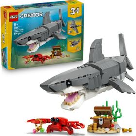 Lego 31381 Creator Acımasız Köpek Balığı ile Hazine Sandığı