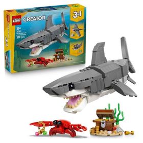 Lego 31381 Creator Acımasız Köpek Balığı ile Hazine Sandığı