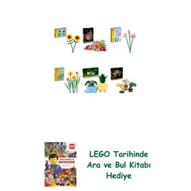 Lego 40524 + 10342 + 40647 + 40747 + 10349 + 10373 Botanicals Seti 421
