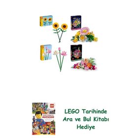 Lego 40524 + 10347 + 40647 + 10342 Botanicals Seti 278