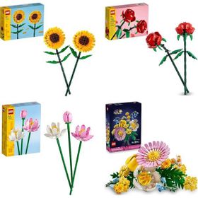Lego 40524 + 40460 + 40647 + 10347 Botanicals Seti 281