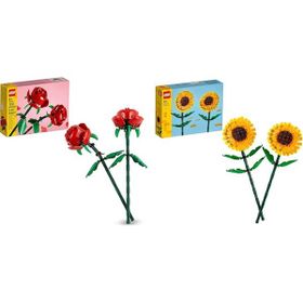 Lego 40524 + 40460 Botanicals Seti