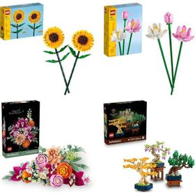 Lego 40524 + 40647 + 10342 + 10373 Botanicals Seti 240