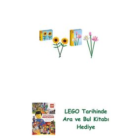 Lego 40524 + 40647 Botanicals Seti