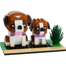 Lego 40543 Brickheadz Saint Bernard Dog And Puppy Set