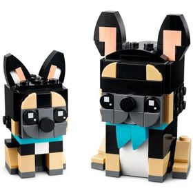 Lego 40544 BrickHeadz Fransız Bulldog ve Köpek Seti