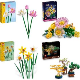 Lego 40647 + 10347 + 40747 + 10373 Botanicals Seti