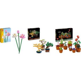 Lego 40647 + 10373 + 10329 Botanicals Seti 130