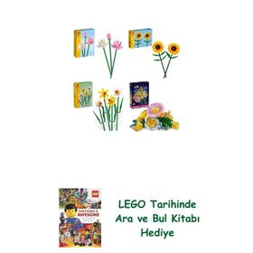 Lego 40647 + 40524 + 40747 + 10347 Botanicals Seti 248