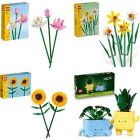 Lego 40647 + 40747 + 40524 + 10349 Botanicals Seti 210