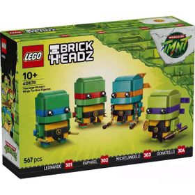 Lego 40878 Brickheadz Teenage Mutant Ninja Turtles Figürleri 10+ Yaş 567 Parça