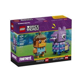 Lego 40881 Brickheadz Fortnite Mühimmat Laması Japon Balığı Figürleri