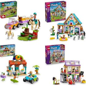 Lego 42634 + 42651 + 42625 + 42653 Friends Seti 586