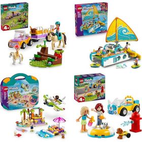 Lego 42634 + 42664 + 42672 + 42635 Friends Seti 555
