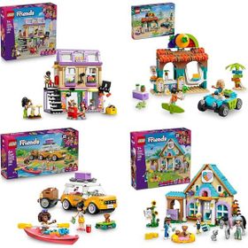 Lego 42653 + 42625 + 42659 + 42651 Friends Seti 512