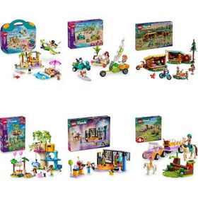 Lego 42672 + 42641 + 42624 + 42666 + 42610 + 42634 Friends Seti 970