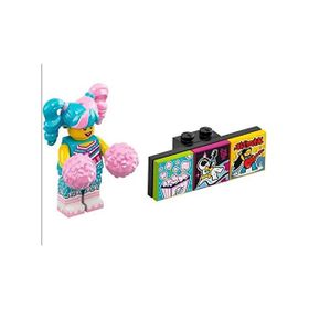 Lego 43101 Vidiyo Bandmates Seri 1 Minifigür 10. Cotton Candy Cheerleader