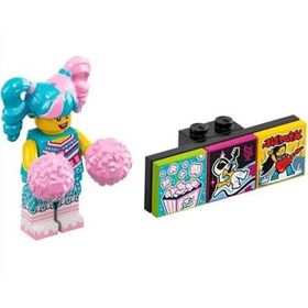 Lego 43101 Vidiyo Bandmates Seri 1 Minifigür 10. Cotton Candy Cheerleader