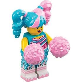 Lego 43101 Vidiyo Bandmates Seri 1 Minifigür 10. Cotton Candy Cheerleader