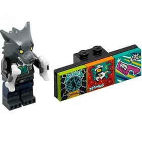 Lego 43101 Vidiyo Bandmates Seri 1 Minifigür 12. Werewolf Drummer