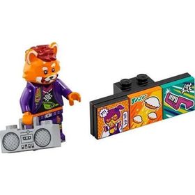 Lego 43101 Vidiyo Bandmates Seri 1 Minifigür 7. Red Panda Dancer