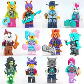 Lego 43101 Vidiyo Bandmates Seri 1 Minifigür Tam Set