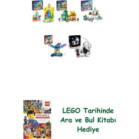 Lego 43235 + 43260 + 43256 + 43249 + 43269 Disney Seti 328