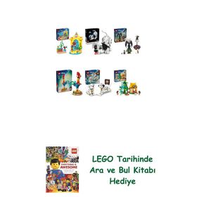 Lego 43235 + 43269 + 43262 + 43272 + 43271 + 43260 Disney Seti 445