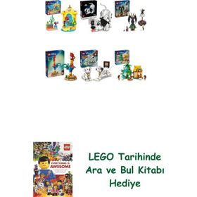 Lego 43235 + 43269 + 43262 + 43272 + 43271 + 43260 Disney Seti 445
