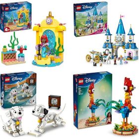 Lego 43235 + 43275 + 43271 + 43272 Disney Seti 260