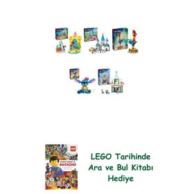 Lego 43235 + 43275 + 43272 + 43249 + 43265 Disney Seti 324