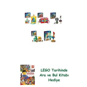 Lego 43235 + 43276 + 43262 + 43260 + 43272 Disney Seti 380