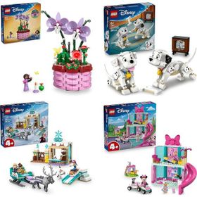 Lego 43237 + 43271 + 43256 + 43274 Disney Seti 207