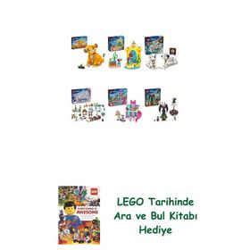 Lego 43243 + 43235 + 43271 + 43273 + 43274 + 43262 Disney Seti 496