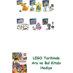 Lego 43243 + 43235 + 43271 + 43273 + 43274 + 43262 Disney Seti 496