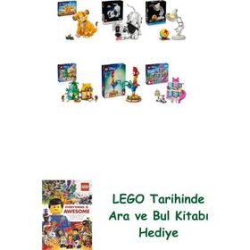 Lego 43243 + 43269 + 21357 + 43260 + 43272 + 43274 Disney Seti 403