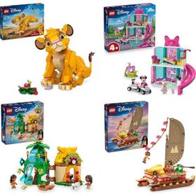 Lego 43243 + 43274 + 43260 + 43270 Disney Seti 237