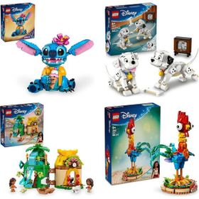 Lego 43249 + 43271 + 43260 + 43272 Disney Seti 249
