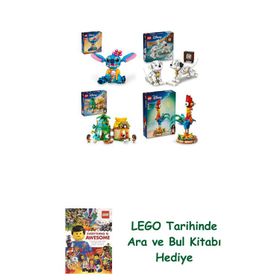 Lego 43249 + 43271 + 43260 + 43272 Disney Seti 249