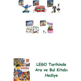 Lego 43249 + 43276 + 43262 + 43273 + 43237 Disney Seti 345