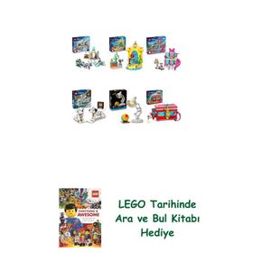Lego 43256 + 43235 + 43274 + 43271 + 21357 + 43276 Disney Seti 424