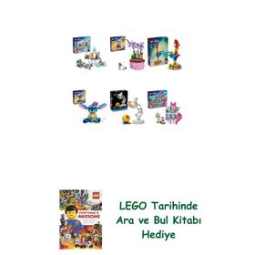 Lego 43256 + 43237 + 43272 + 43249 + 21357 + 43274 Disney Seti 410