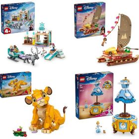 Lego 43256 + 43270 + 43243 + 43266 Disney Seti 287