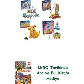 Lego 43256 + 43270 + 43243 + 43266 Disney Seti 287