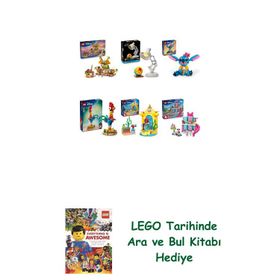 Lego 43258 + 21357 + 43249 + 43272 + 43235 + 43274 Disney Seti 468