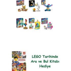 Lego 43258 + 21357 + 43249 + 43272 + 43235 + 43274 Disney Seti 468