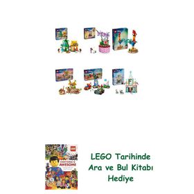 Lego 43260 + 43237 + 43272 + 43258 + 43264 + 43265 Disney Seti 420