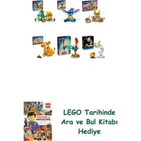Lego 43260 + 43249 + 43258 + 43243 + 43272 + 21357 Disney Seti 455