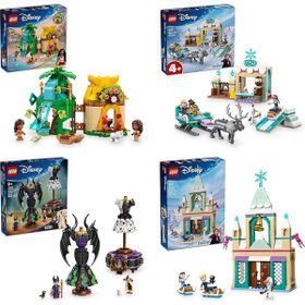 Lego 43260 + 43256 + 43262 + 43265 Disney Seti 250