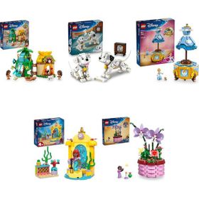 Lego 43260 + 43271 + 43266 + 43235 + 43237 Disney Seti 312